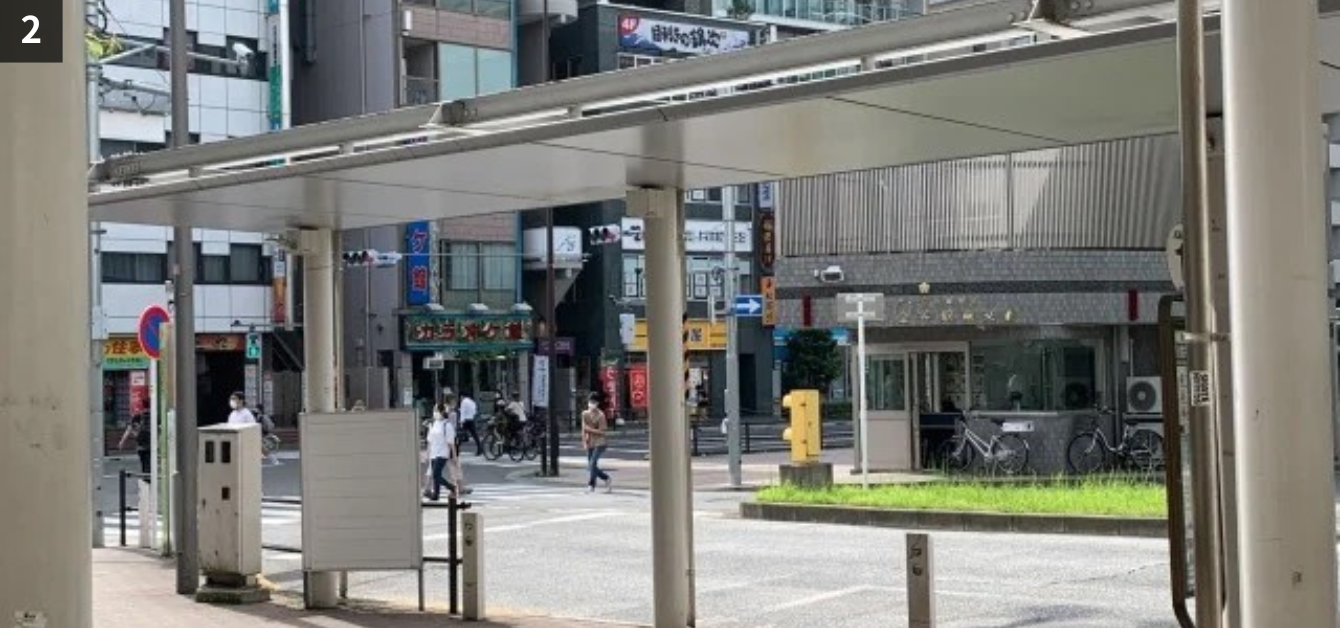 道なりの写真